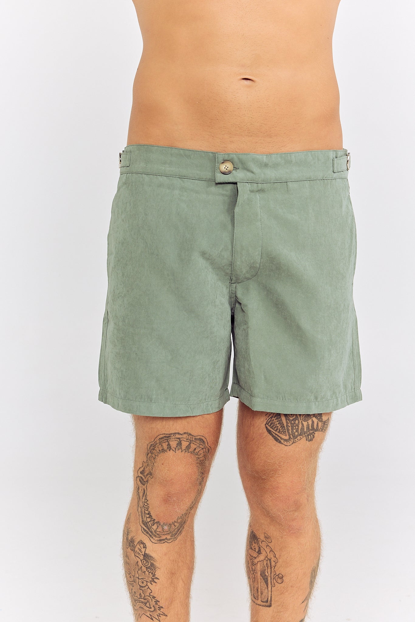 St Tropez Resort Shorts - Olive